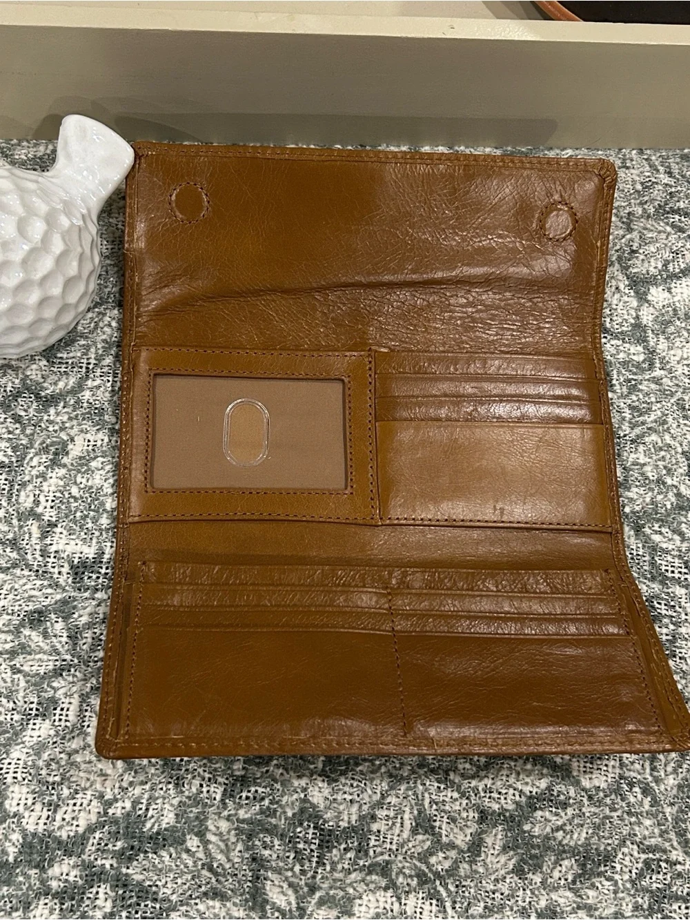 HOBO Women's Tan Leather Wallet
